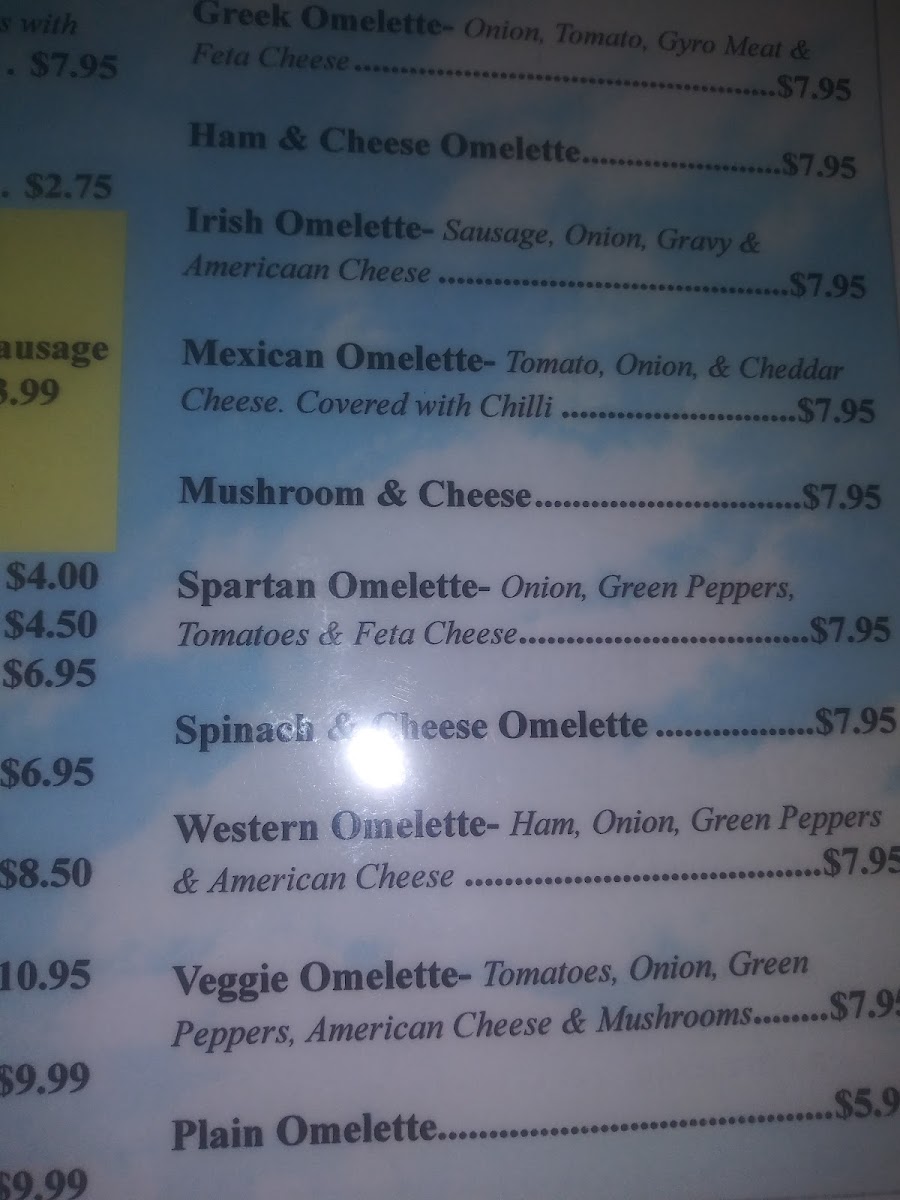 Big Sky Diner Menu - Image 3